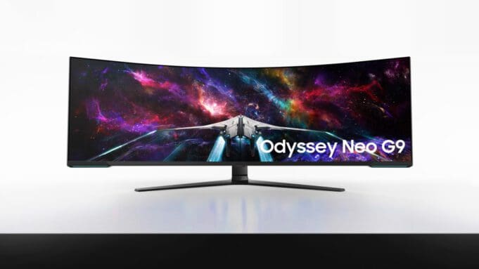 CES SAMSUNG Odyssey Neo G9 gamer monitor