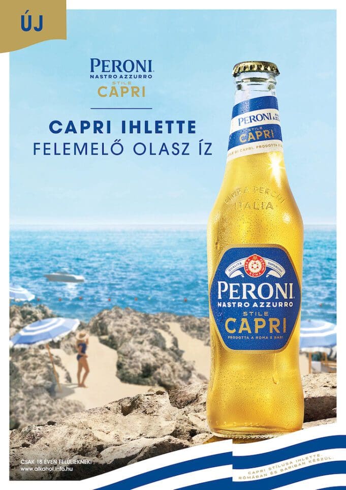 Peroni Nastro Azzurro Stile Capri