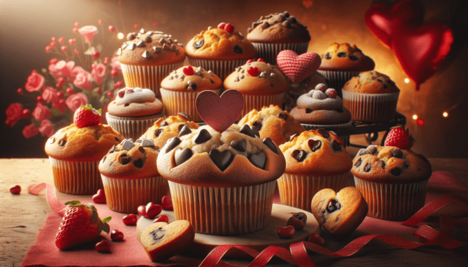 Muffin recept valentin napra